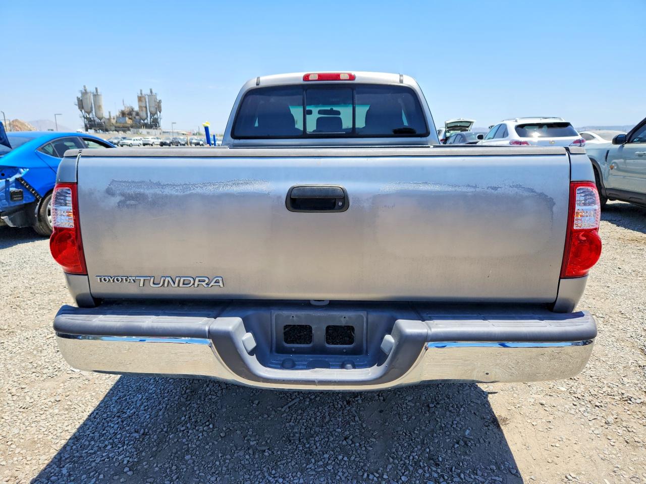 2006 Toyota Tundra Access Cab Sr5 Silver vin: 5TBRU34126S466107