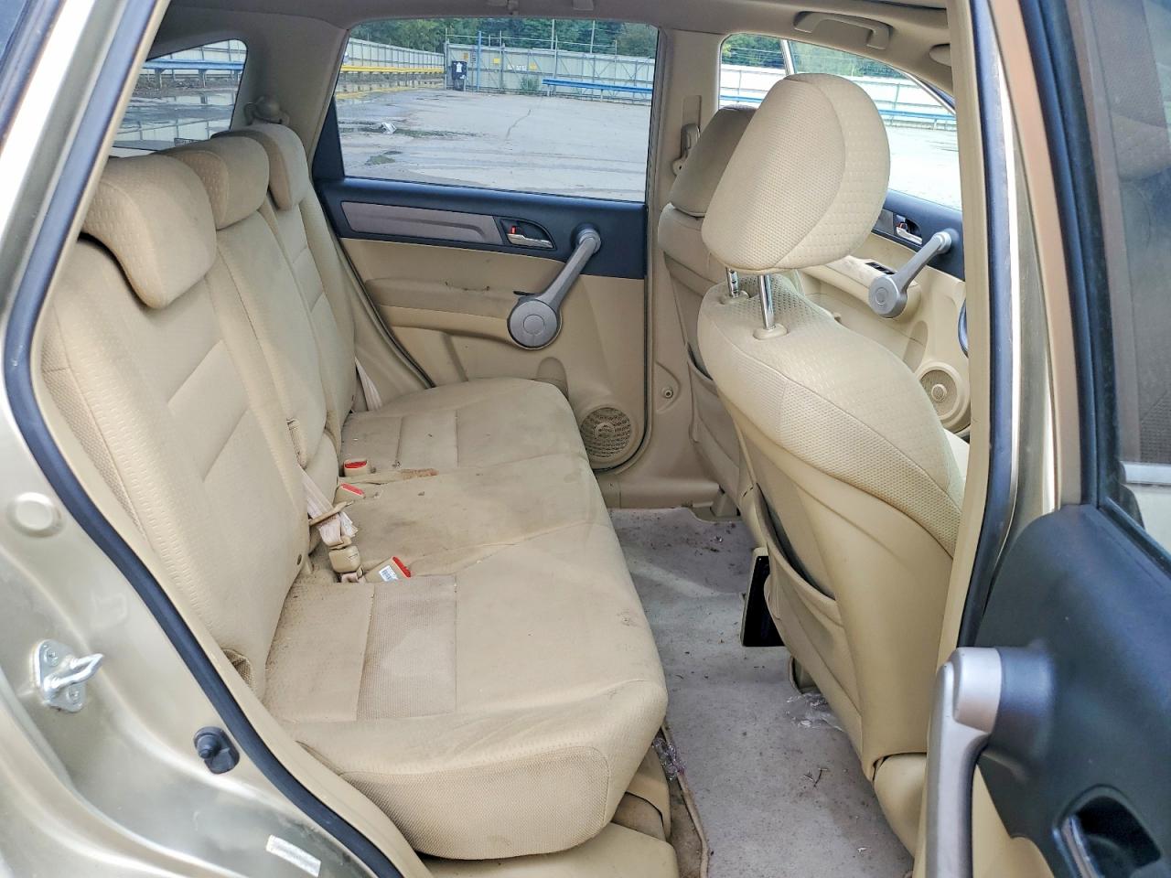 2007 Honda Cr-v Ex Бежевый vin: JHLRE485X7C068852