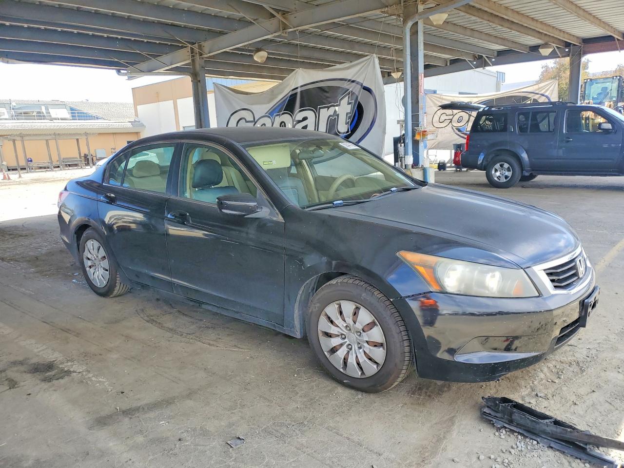 2010 Honda Accord Lx Black vin: 1HGCP2F3XAA121606