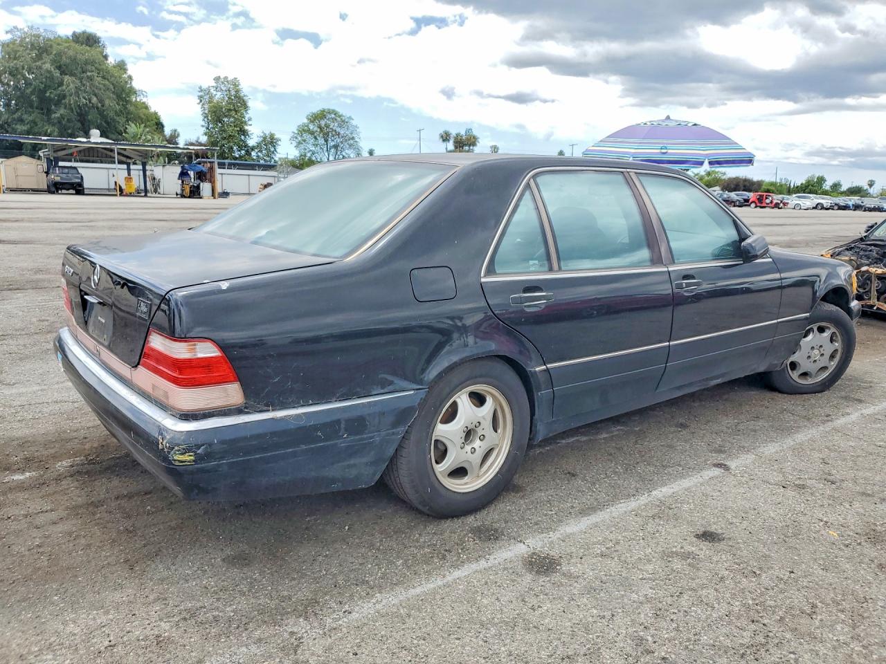 1997 Mercedes-benz S420 Black vin: WDBGA43G2VA367266