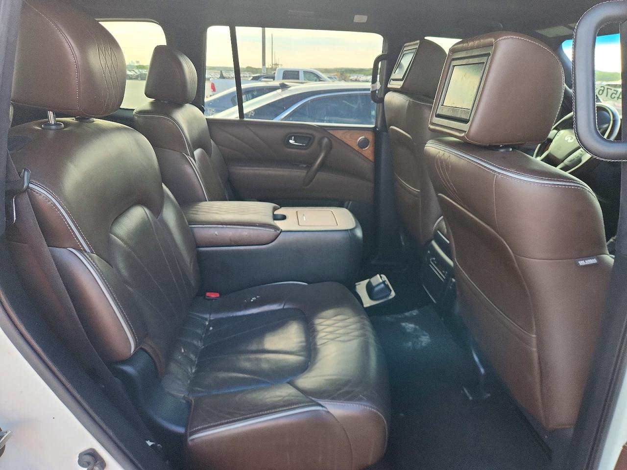 2015 Infiniti Qx80 White vin: JN8AZ2NE9F9082720