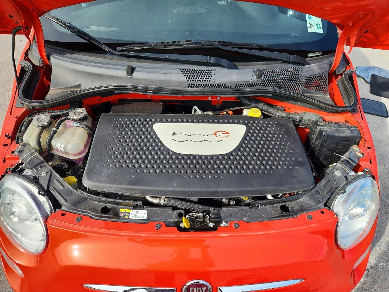 2014 Fiat 500 Electric Orange vin: 3C3CFFGE5ET225268