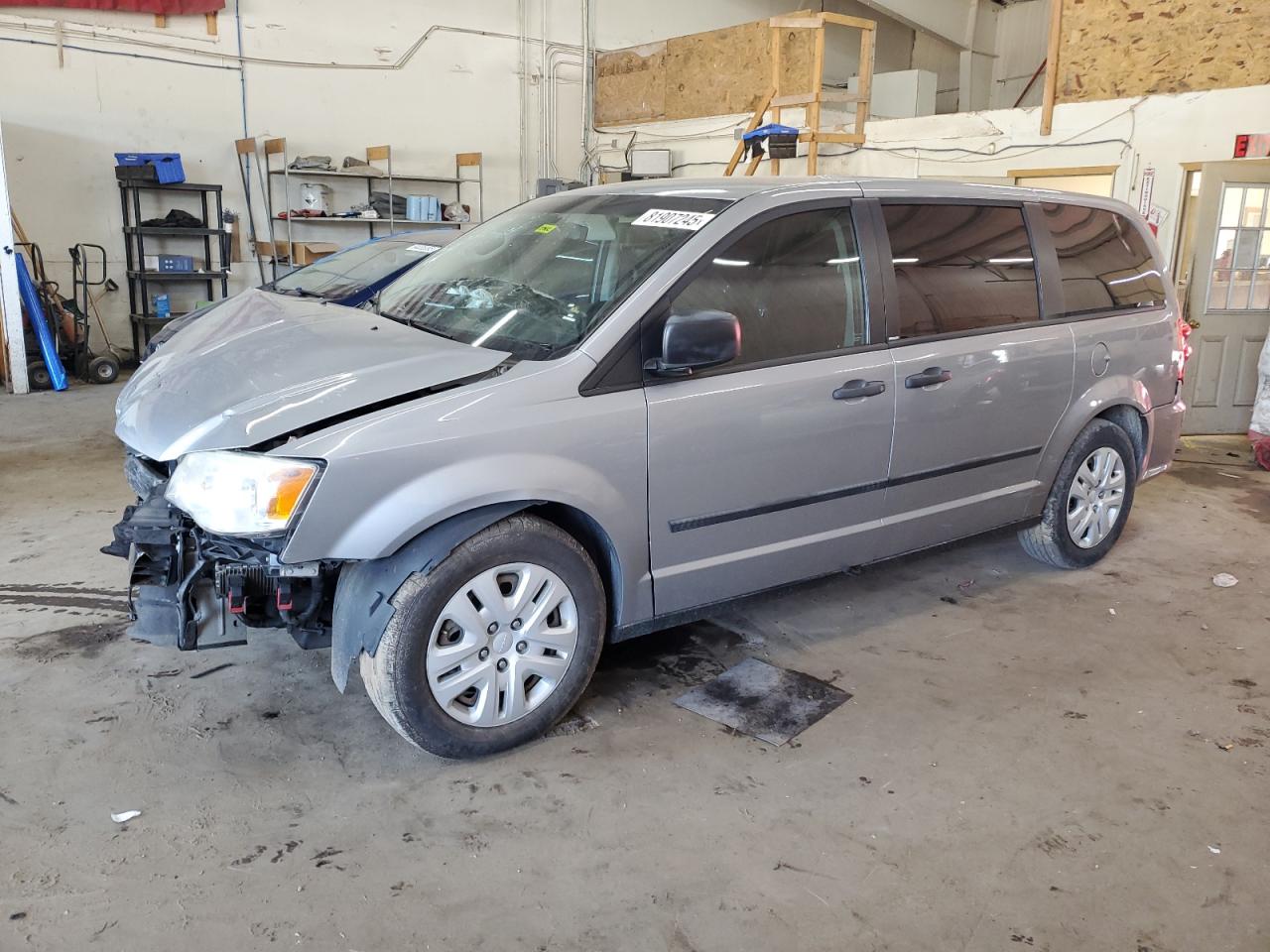 2013 Dodge Grand Caravan Se Gray vin: 2C4RDGBG9DR769011