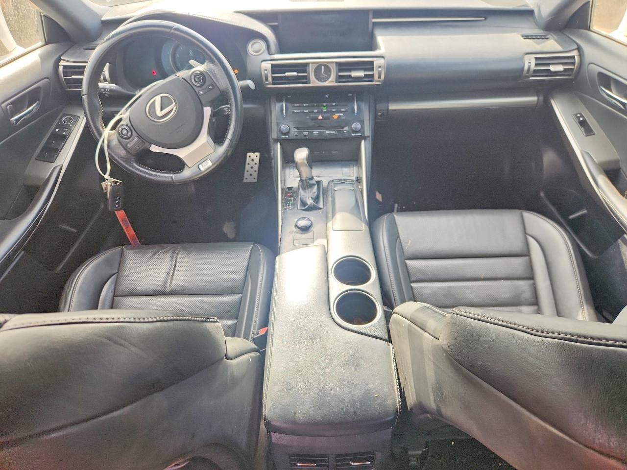 2014 Lexus Is 350 White vin: JTHCE1D24E5003296