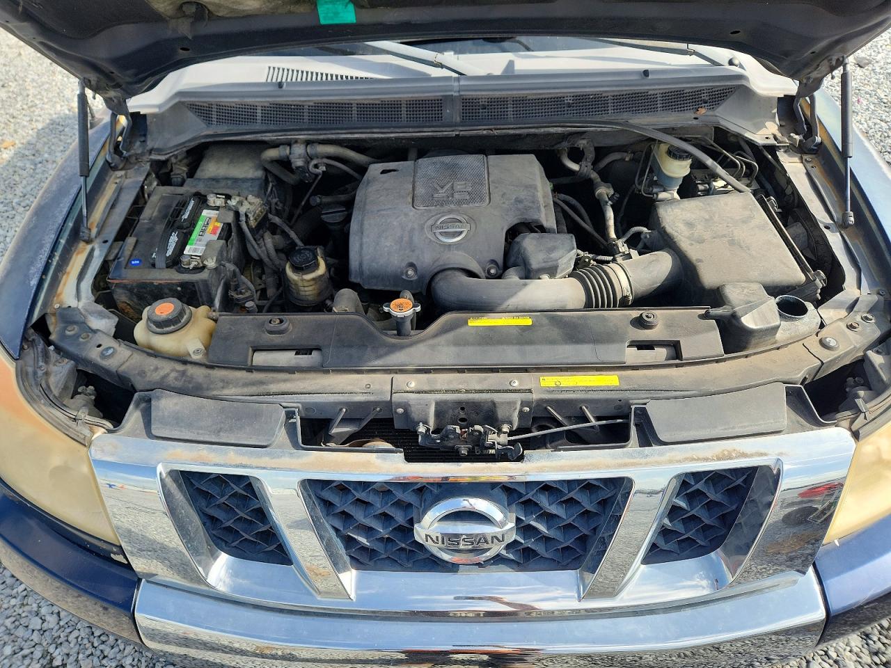 2008 Nissan Titan Xe Ffv Blue vin: 1N6BA07G18N307388
