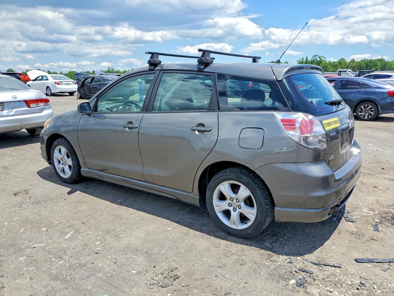 2007 Toyota Matrix Xr Серый vin: 2T1KR30E87C629209