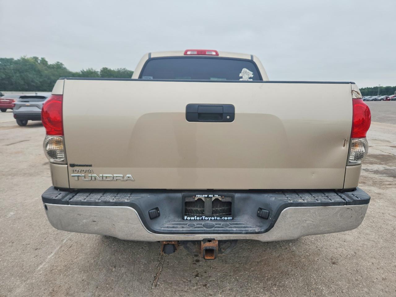 2008 Toyota Tundra Sr5 Желто-коричневый vin: 5TFEV54128X035147