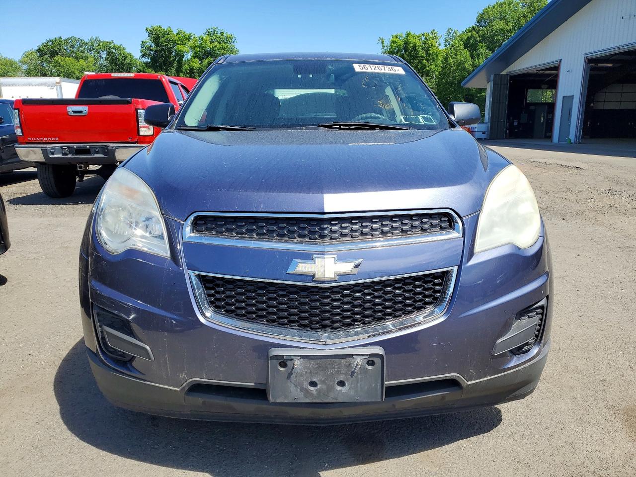 2013 Chevrolet Equinox Ls Синий vin: 2GNALBEK9D6312890