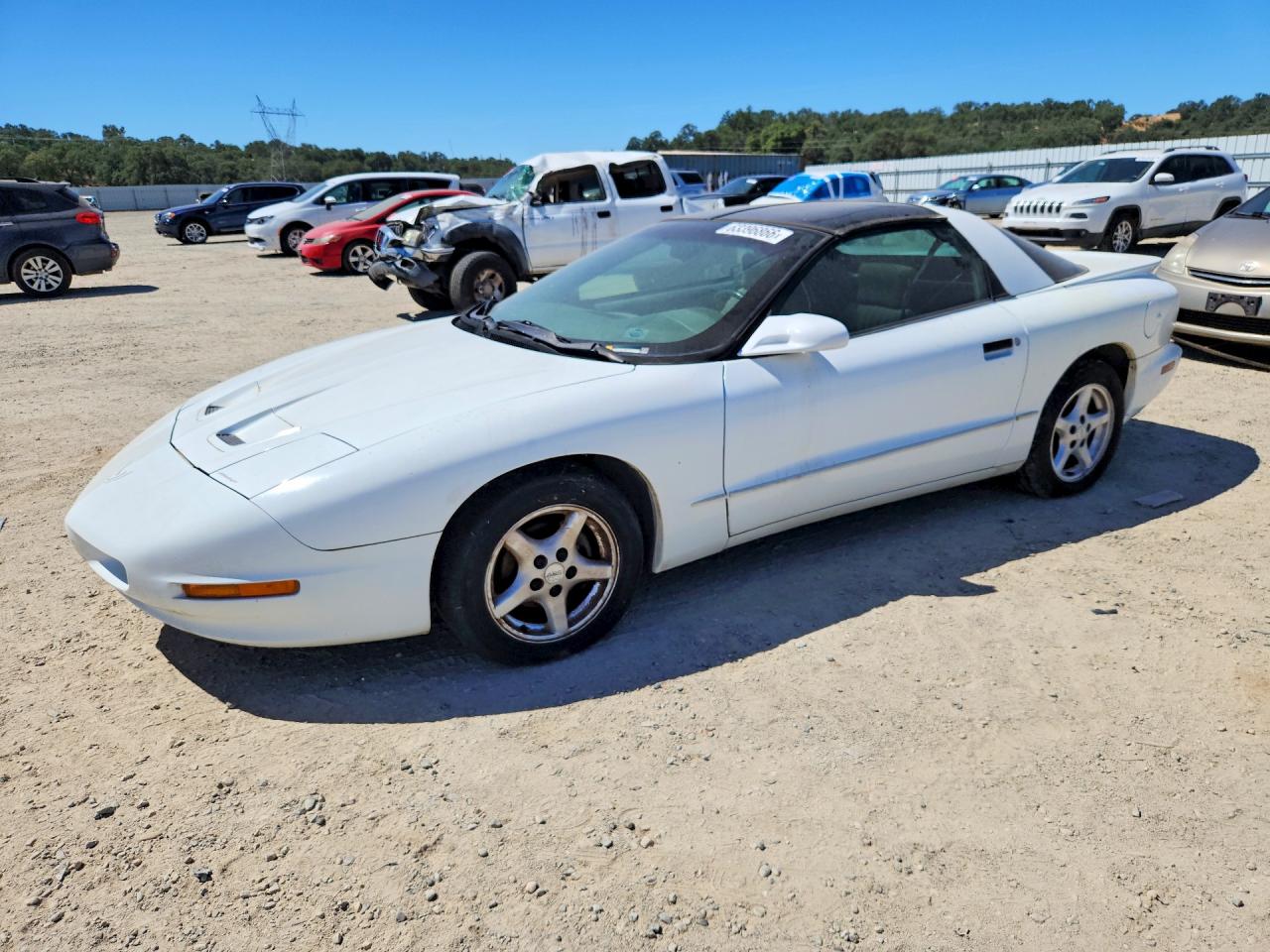1995 Pontiac Firebird Formula White vin: 2G2FV22P7S2235647