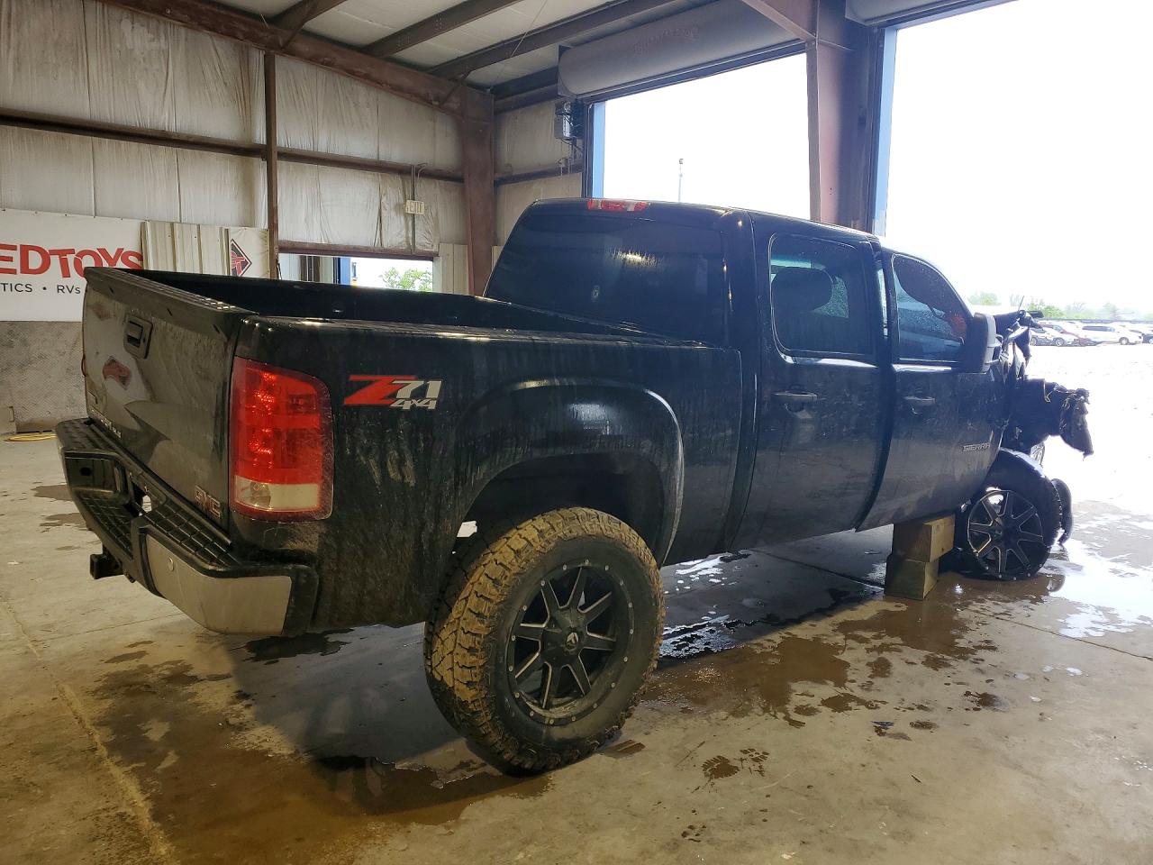 2012 Gmc Sierra K1500 Sle Черный vin: 3GTP2VE72CG119485