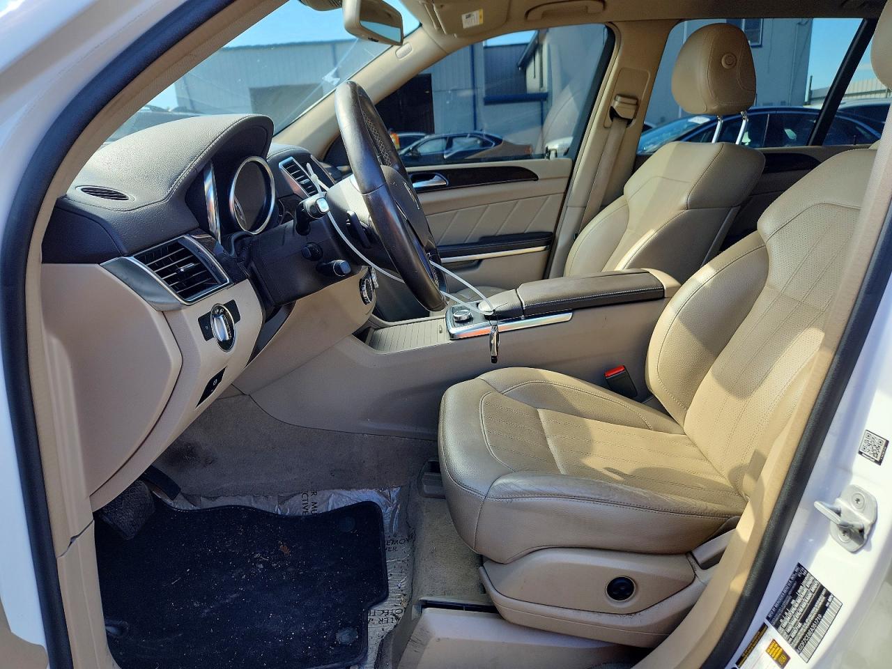 2014 Mercedes-benz Gl 450 4matic White vin: 4JGDF7CE8EA351719