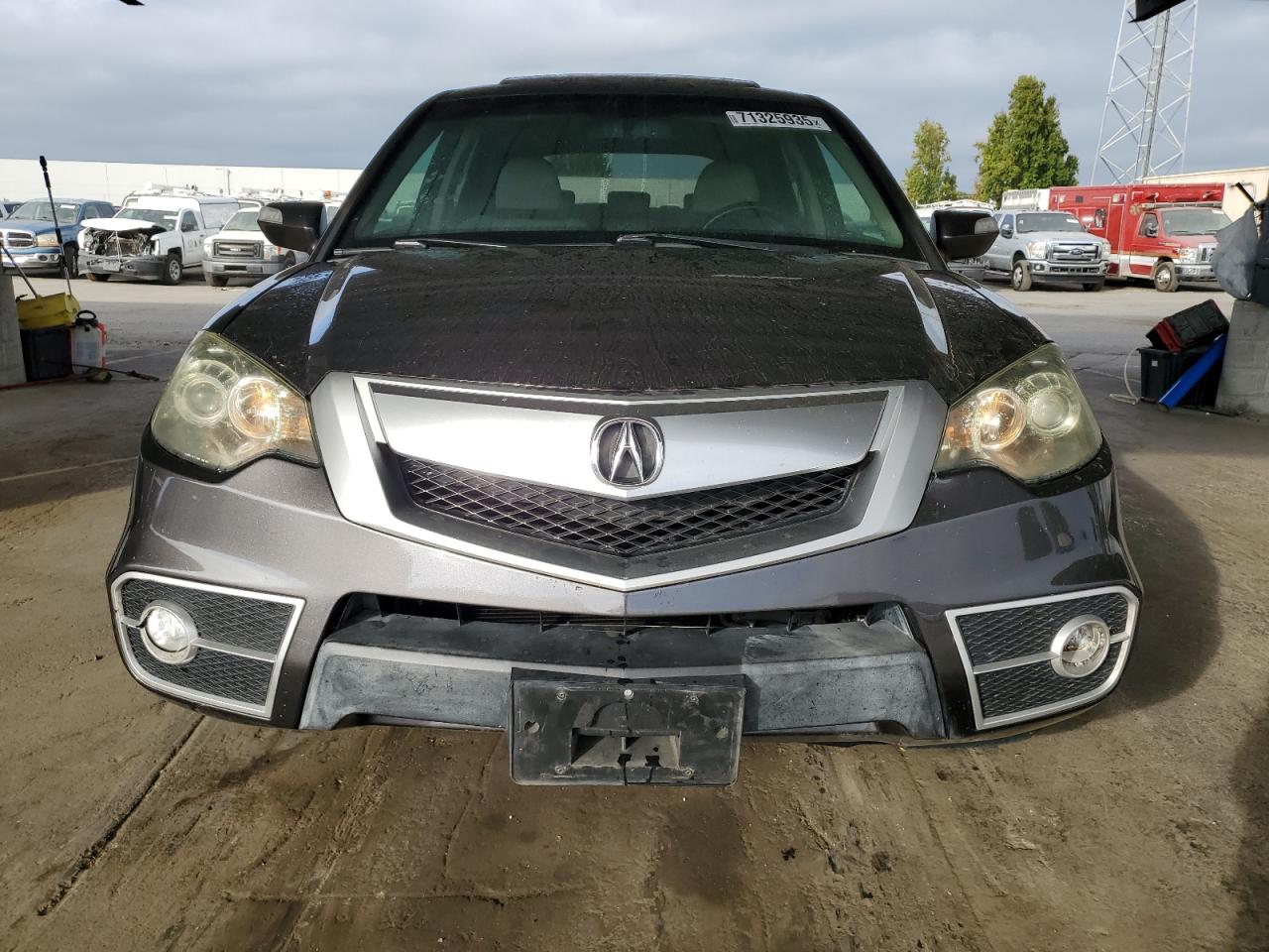 2010 Acura Rdx Technology Серый vin: 5J8TB1H5XAA006821