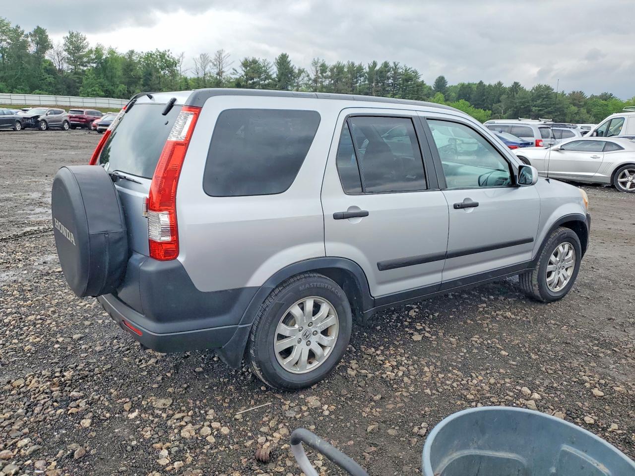 2005 Honda Cr-v Ex Серебряный vin: SHSRD78875U311165