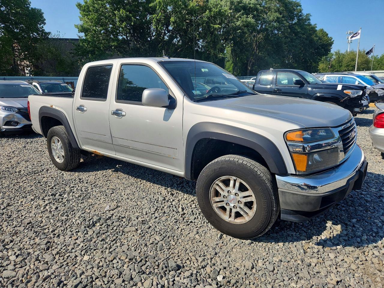2012 Gmc Canyon Sle Silver vin: 1GTH6MFE5C8164622
