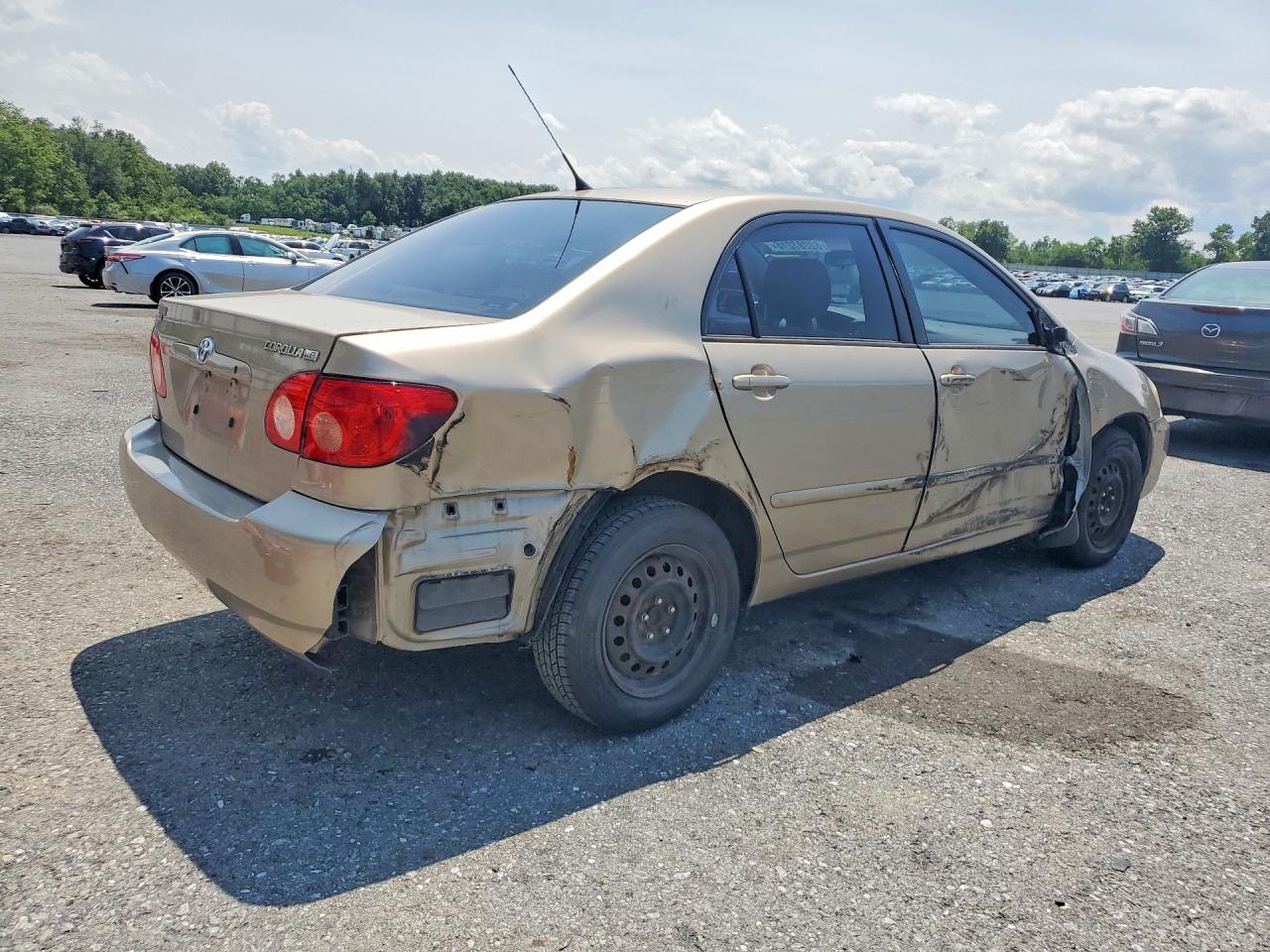 2006 Toyota Corolla Le Gold vin: 2T1BR32E76C650953