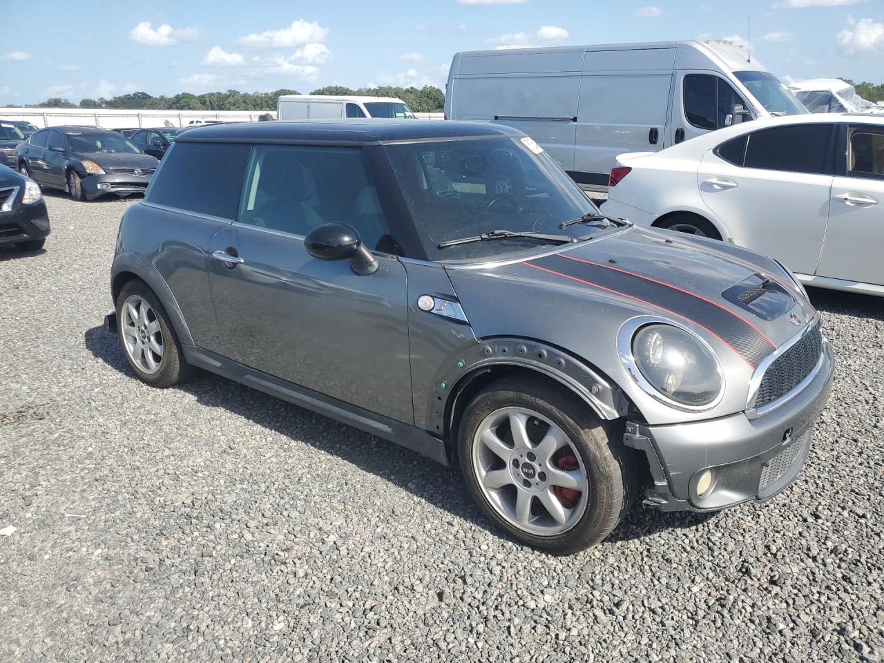 2009 Mini Cooper S Gray vin: WMWMF735X9TT98746