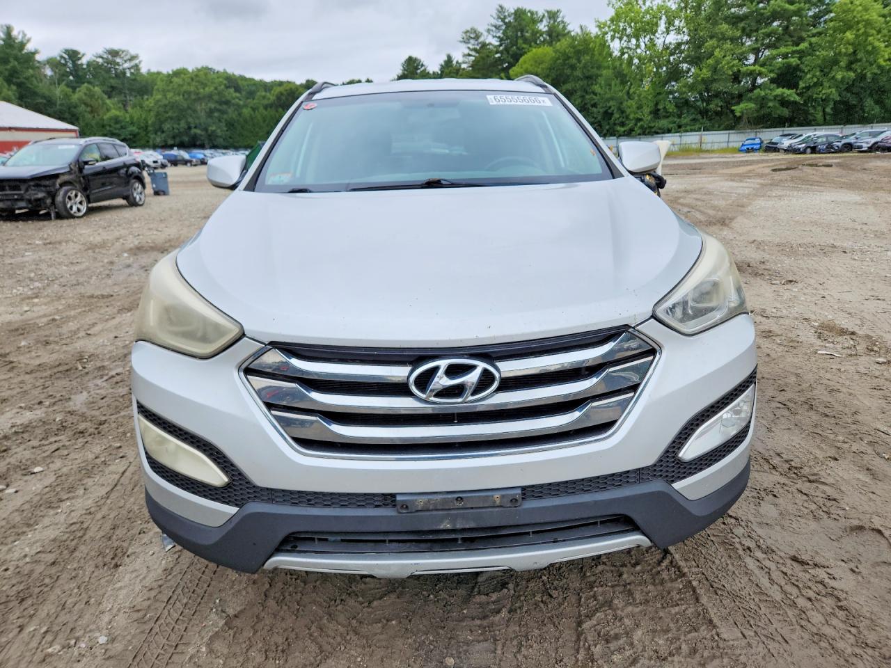 2013 Hyundai Santa Fe Sport 2.4l Серебряный vin: 5XYZUDLB6DG011973