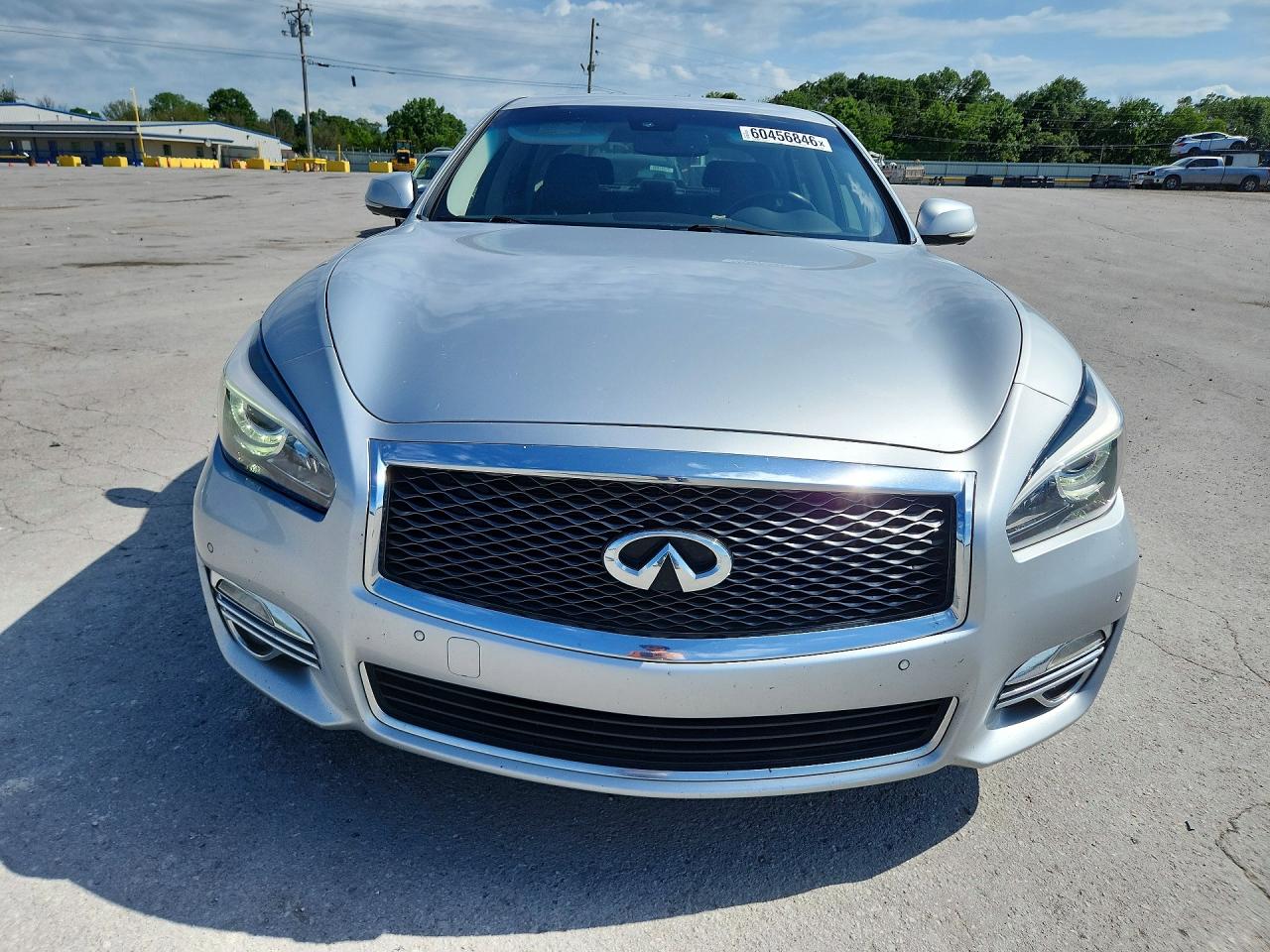 2015 Infiniti Q70 3.7 Silver vin: JN1BY1AP2FM540148