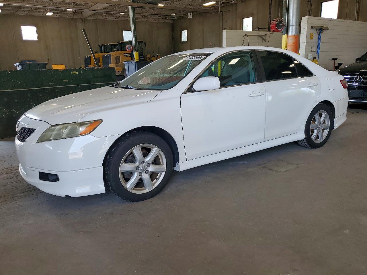 2007 Toyota Camry Se V6 White vin: 4T1BK46K87U544005