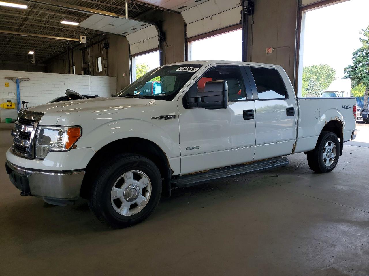 2013 Ford F150 Supercrew White vin: 1FTFW1ET7DFB77620