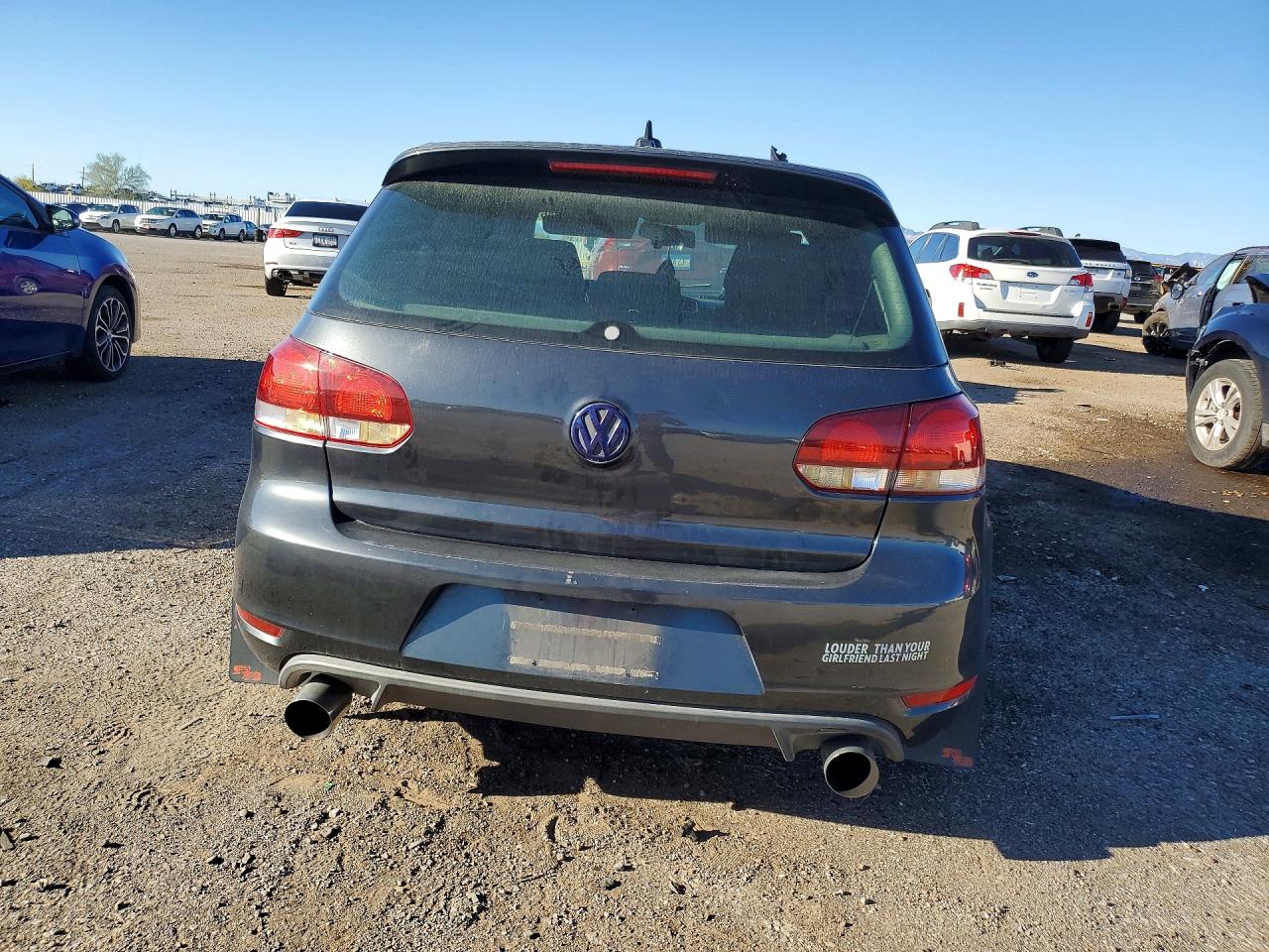 2012 Volkswagen Gti Угольный vin: WVWED7AJ9CW349833