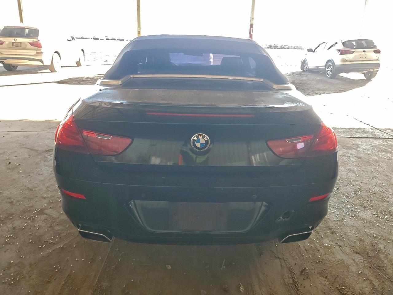 2012 Bmw 650 I Черный vin: WBALZ3C50CDL73366