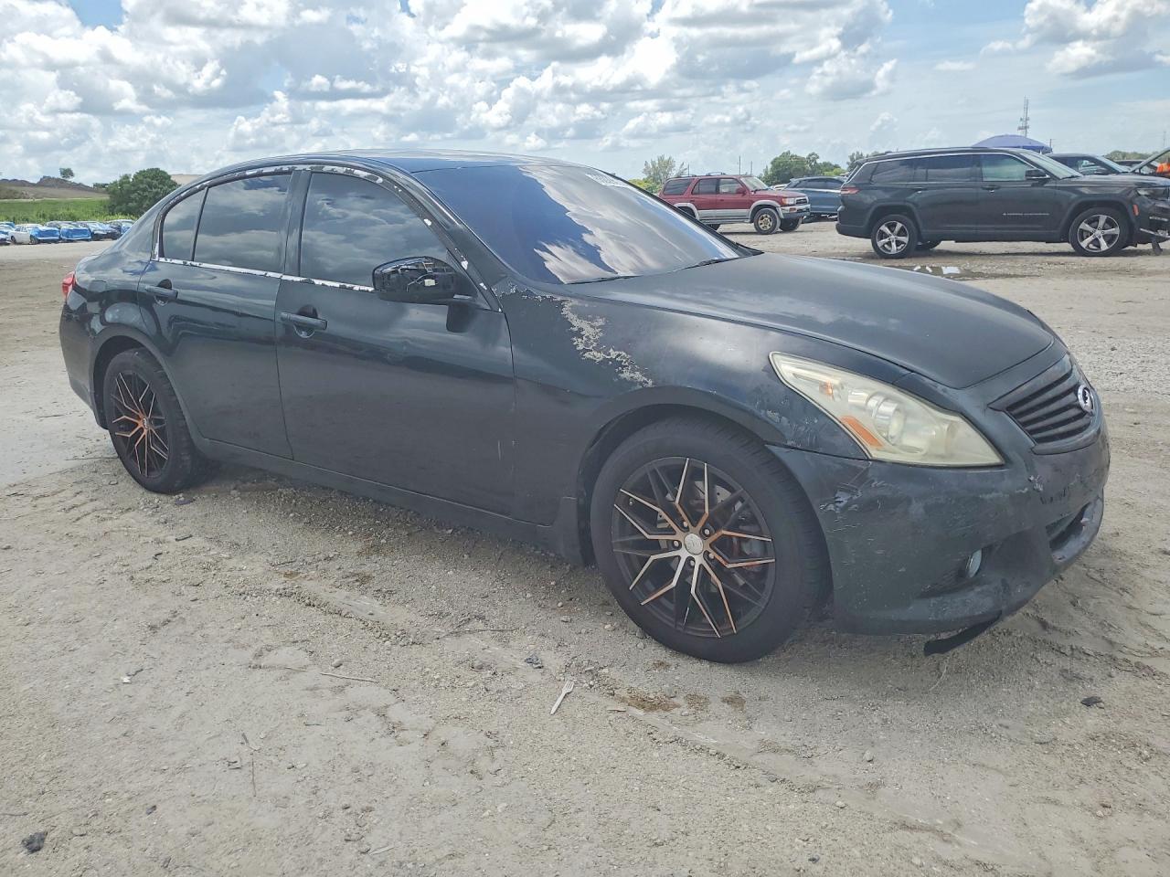 2012 Infiniti G37 Sedan X Черный vin: JN1CV6AR3CM977096