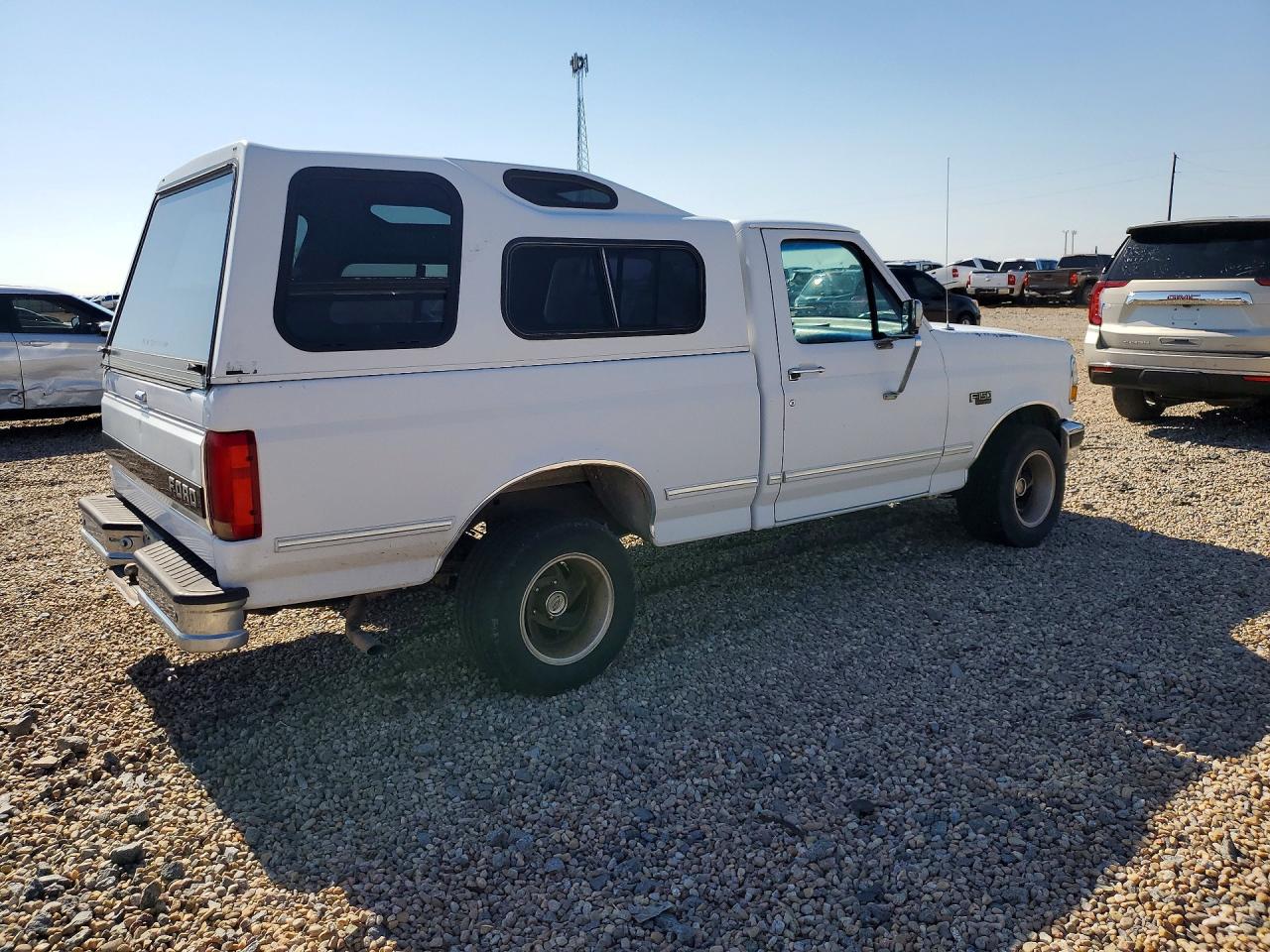 1993 Ford F150 White vin: 1FTDF15Y6PLA55789