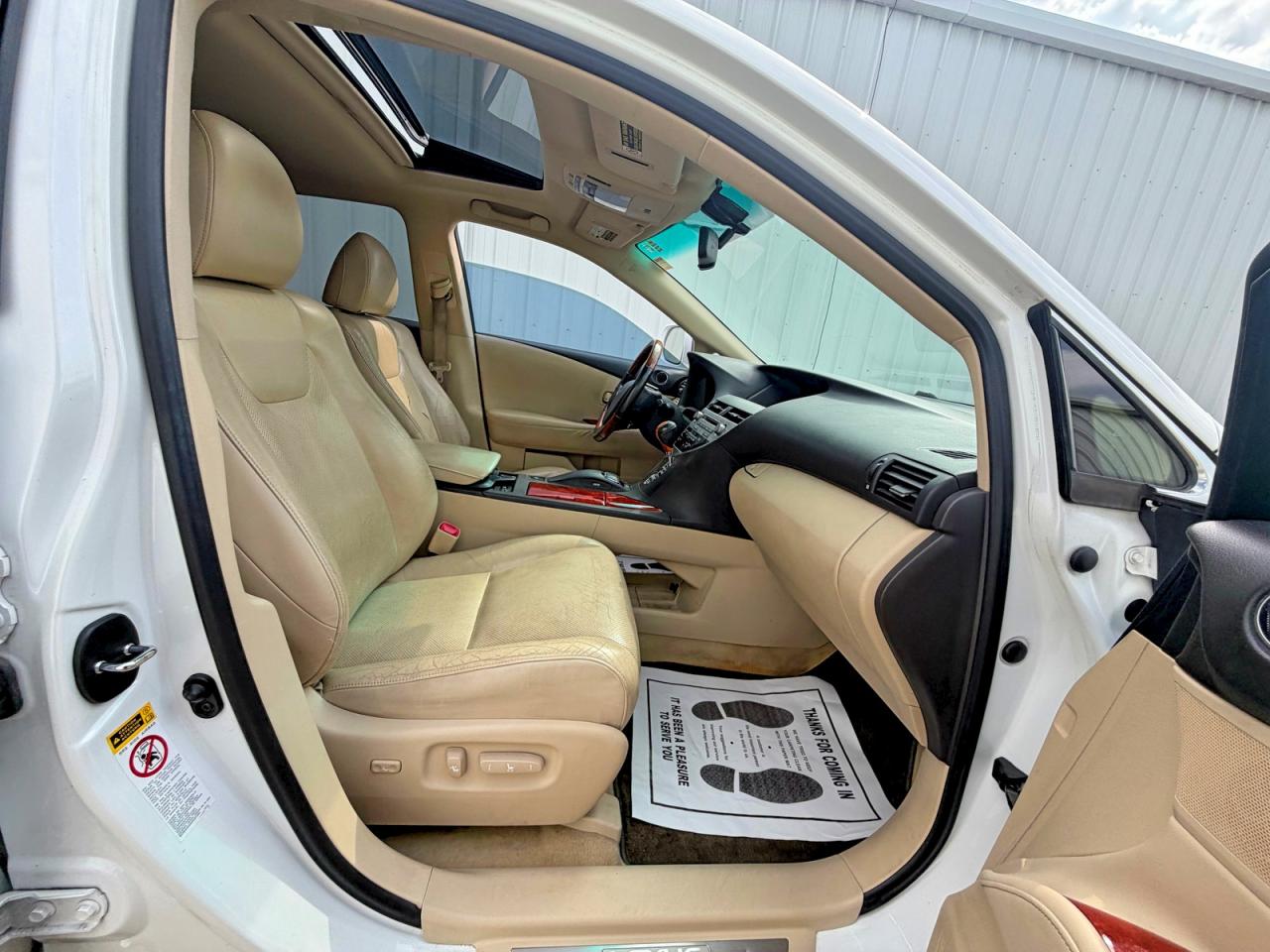 2012 Lexus Rx 450h White vin: JTJZB1BA2C2407823