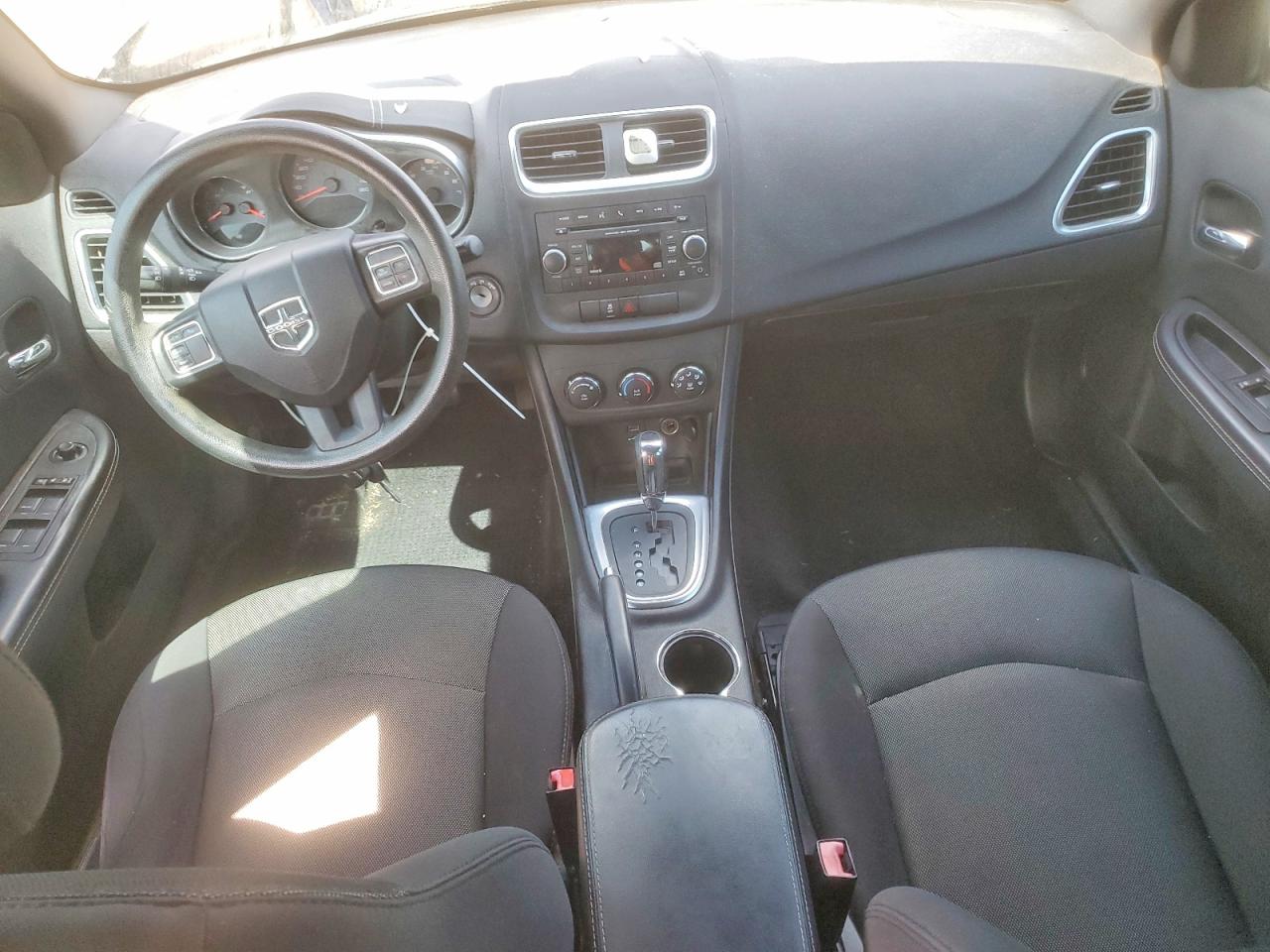 2014 Dodge Avenger Se Black vin: 1C3CDZABXEN130582