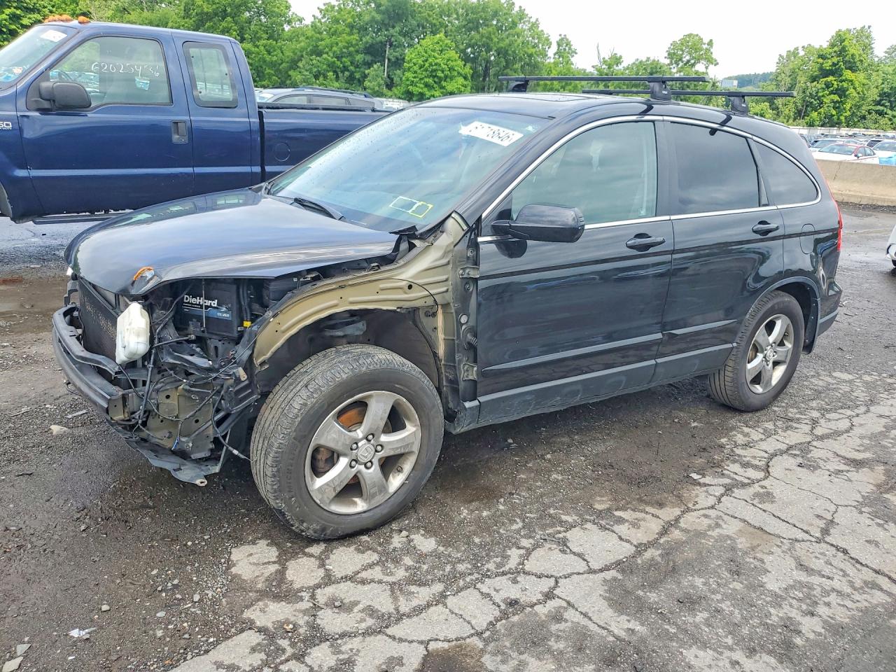 2010 Honda Cr-v Exl Black vin: 5J6RE4H72AL077299