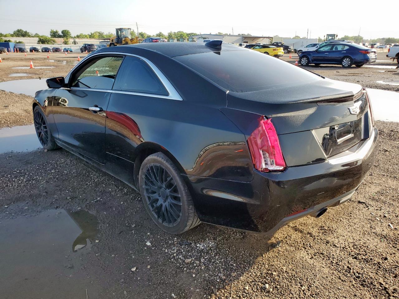 2015 Cadillac Ats Черный vin: 1G6AA1RX9F0114355