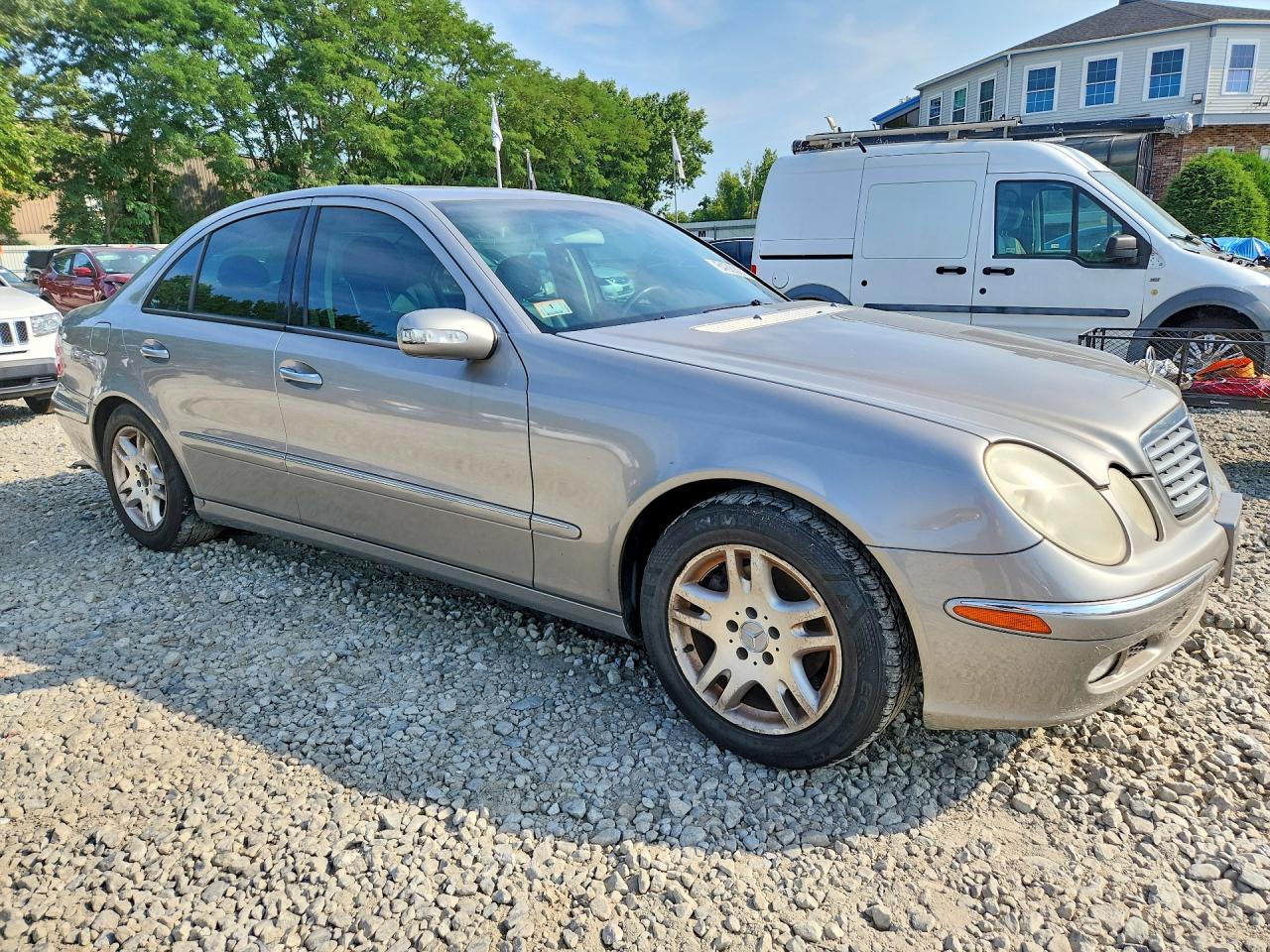 2003 Mercedes-benz E 320 Silver vin: WDBUF65J23A276925