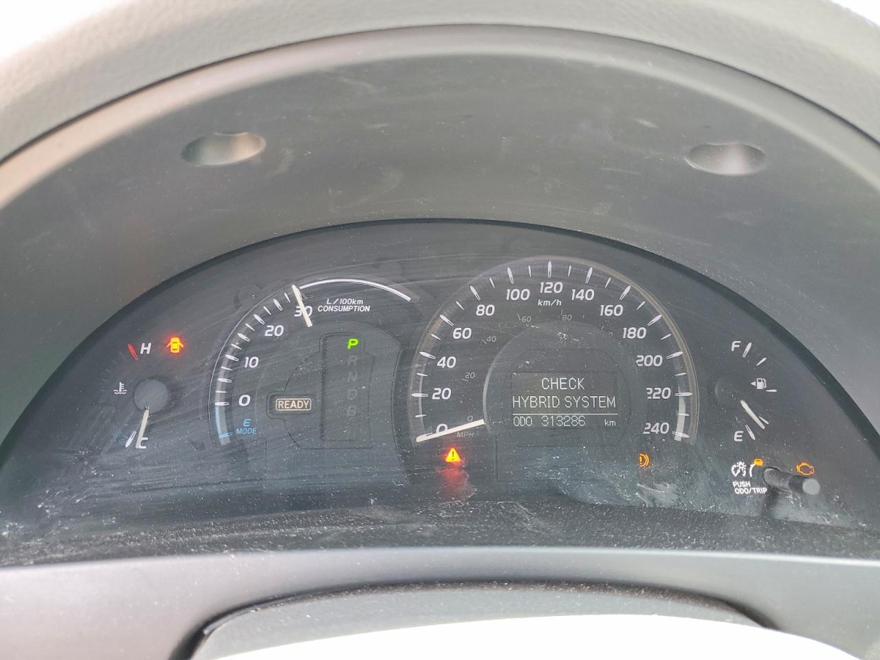 2007 Toyota Camry Hybrid Серый vin: 4T1BB46K57U003848