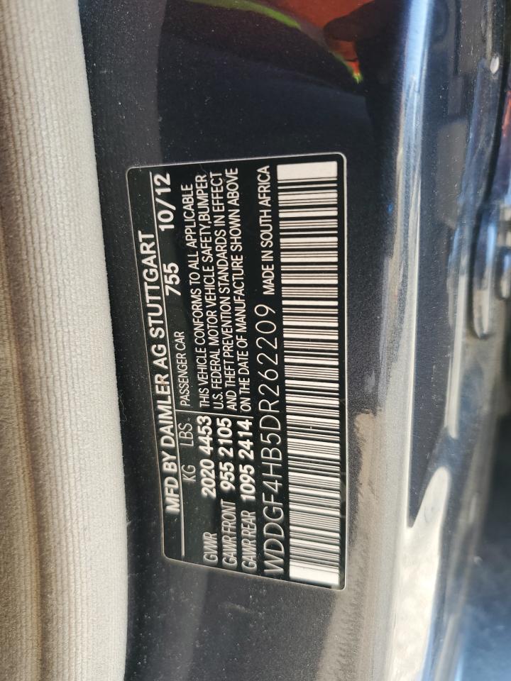 2013 Mercedes-benz C 250 Gray vin: WDDGF4HB5DR262209