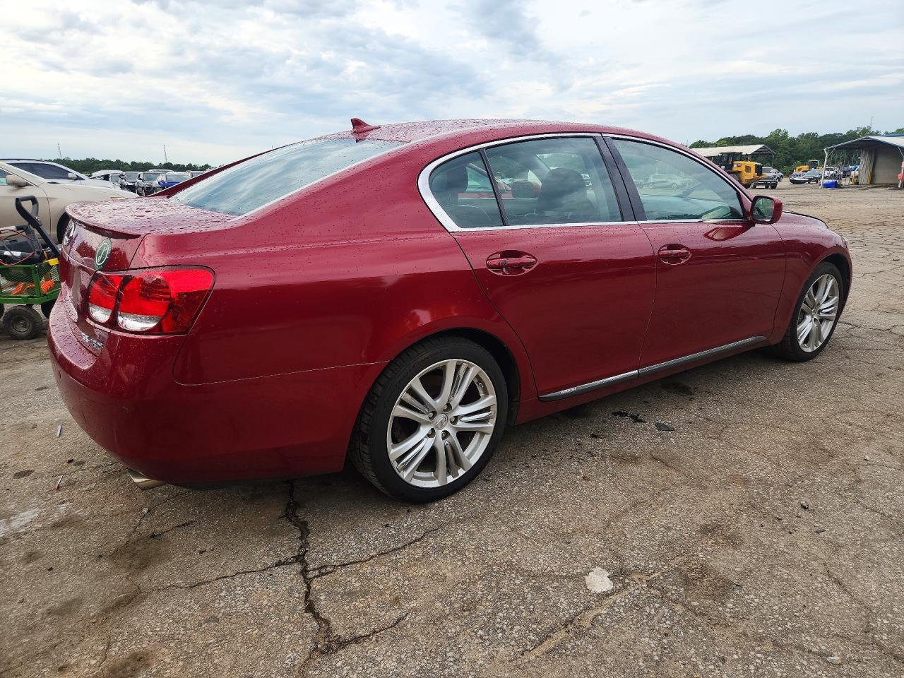 2007 Lexus Gs 450h Red vin: JTHBC96S375006707