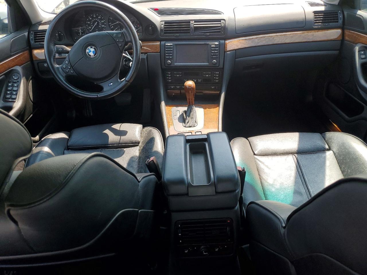 2001 Bmw 740 I Automatic Silver vin: WBAGG834X1DN86401