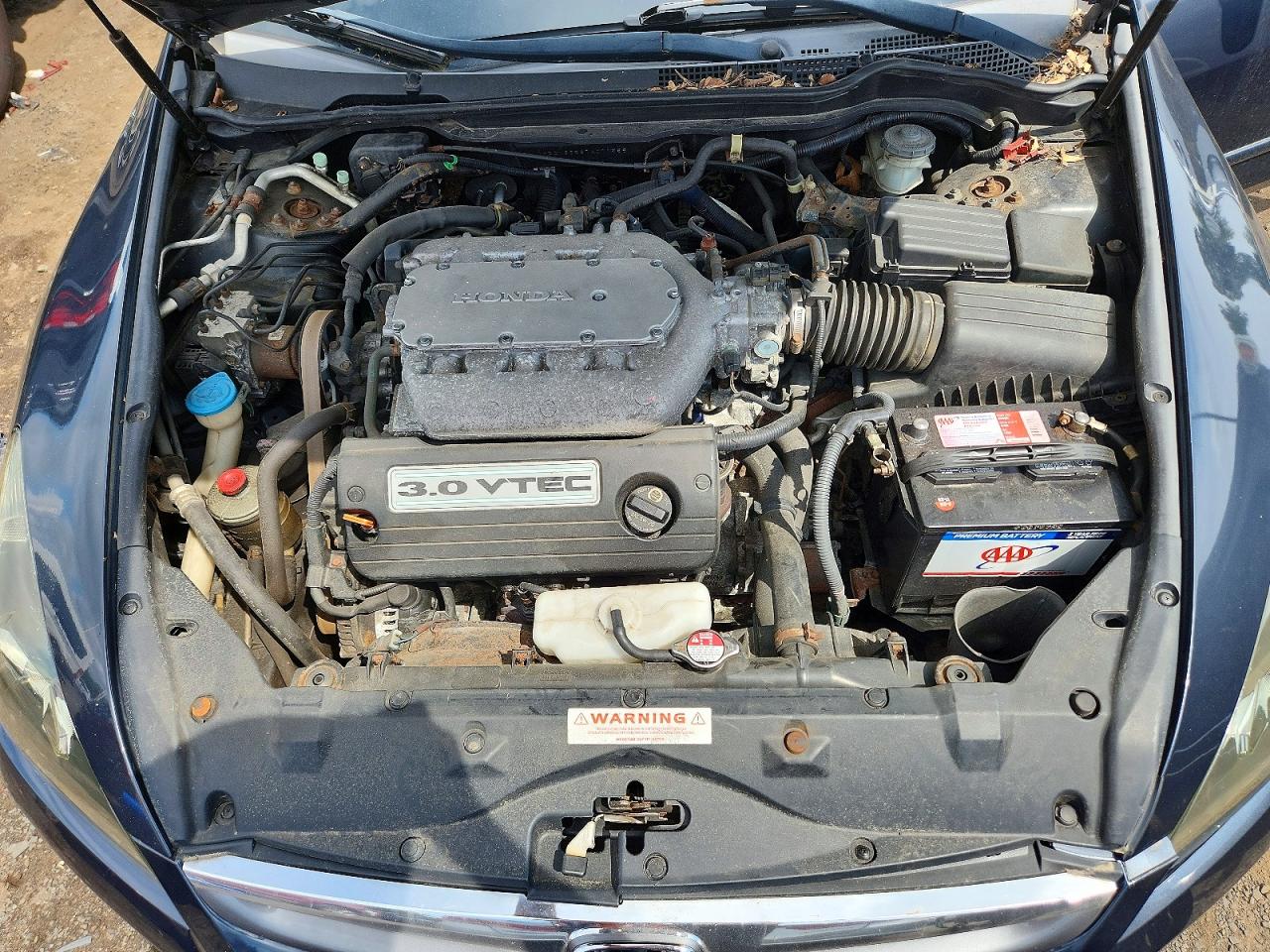 2007 Honda Accord Ex Gray vin: 1HGCM66567A071555