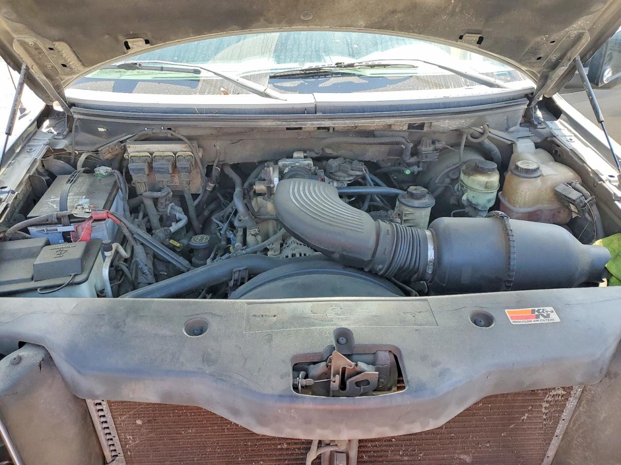 2004 Ford F150 Gray vin: 1FTRX12W74NA79380