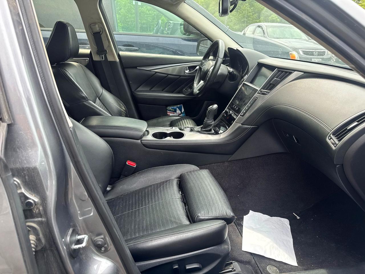 2018 Infiniti Q50 3.0t Luxe Gray vin: JN1EV7AR6JM611757
