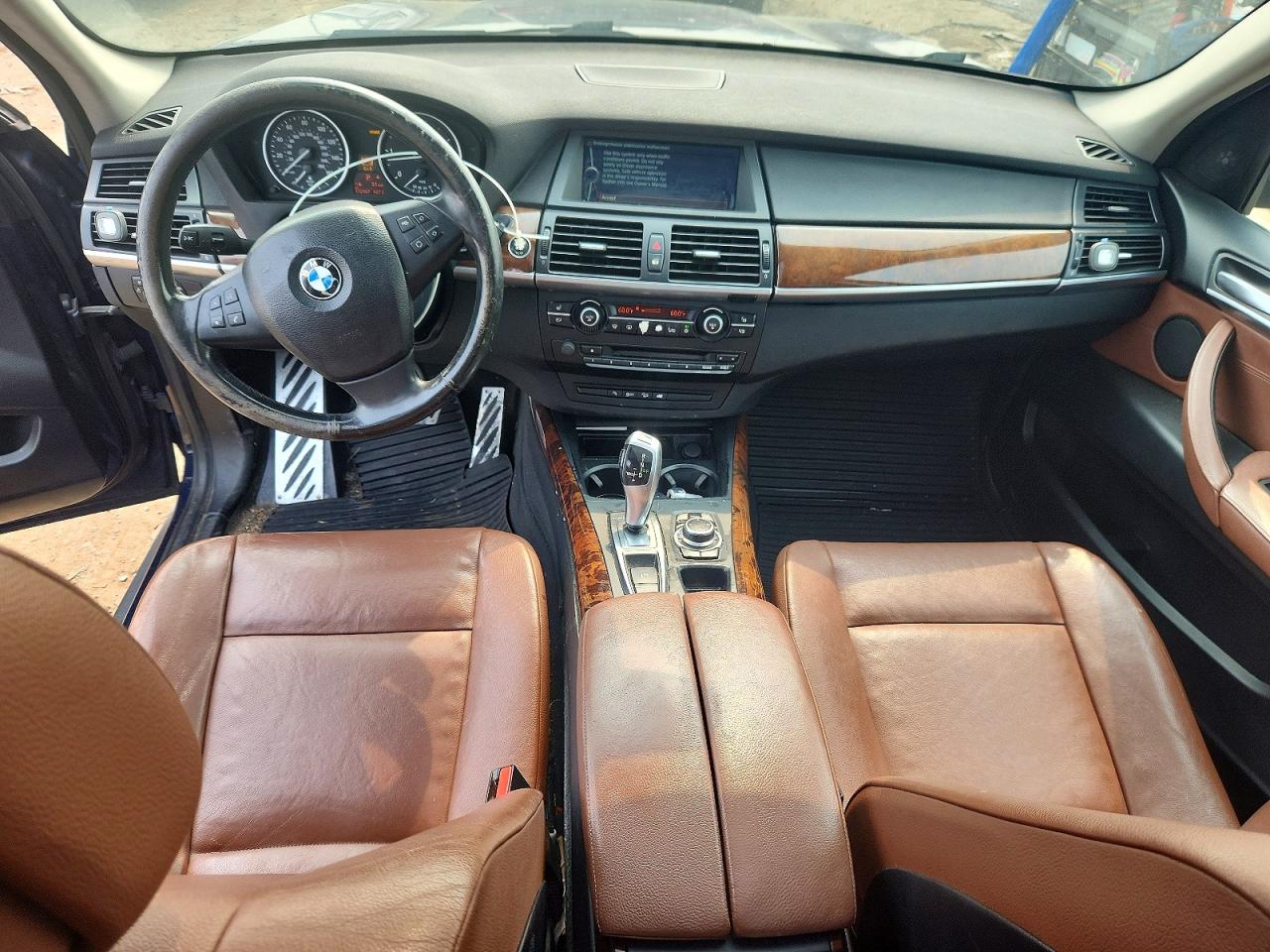 2012 Bmw X5 Xdrive35d Blue vin: 5UXZW0C53CL667630