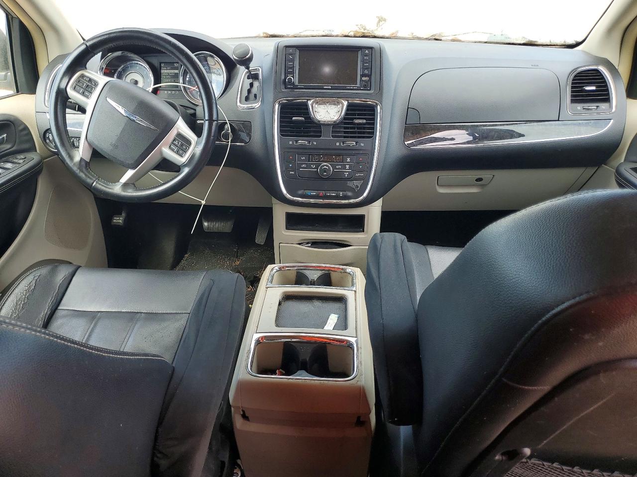 2014 Chrysler Town & Country Touring Gray vin: 2C4RC1BGXER444210