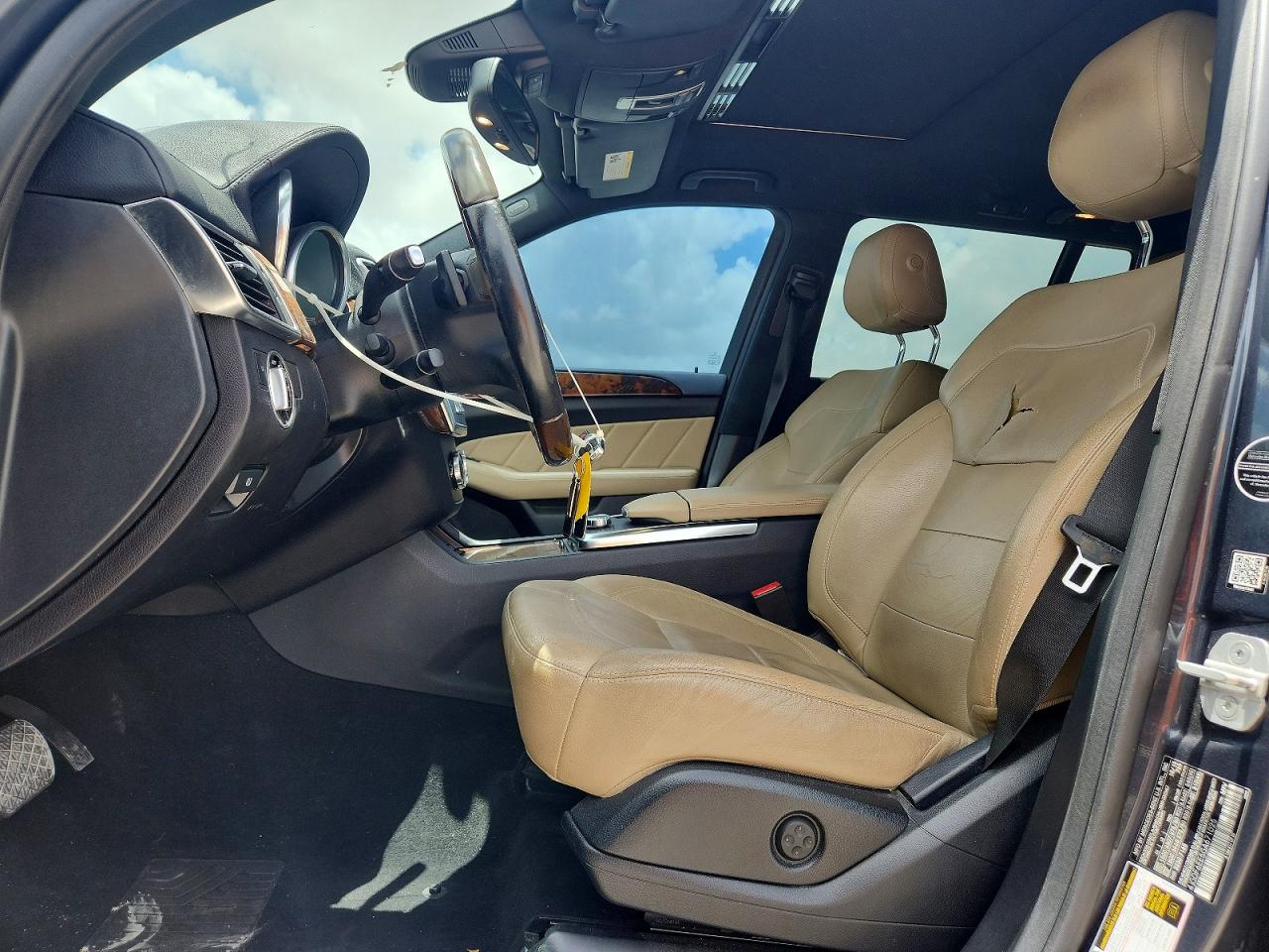 2016 Mercedes-benz Gl 450 4matic Gray vin: 4JGDF6EE5GA671025