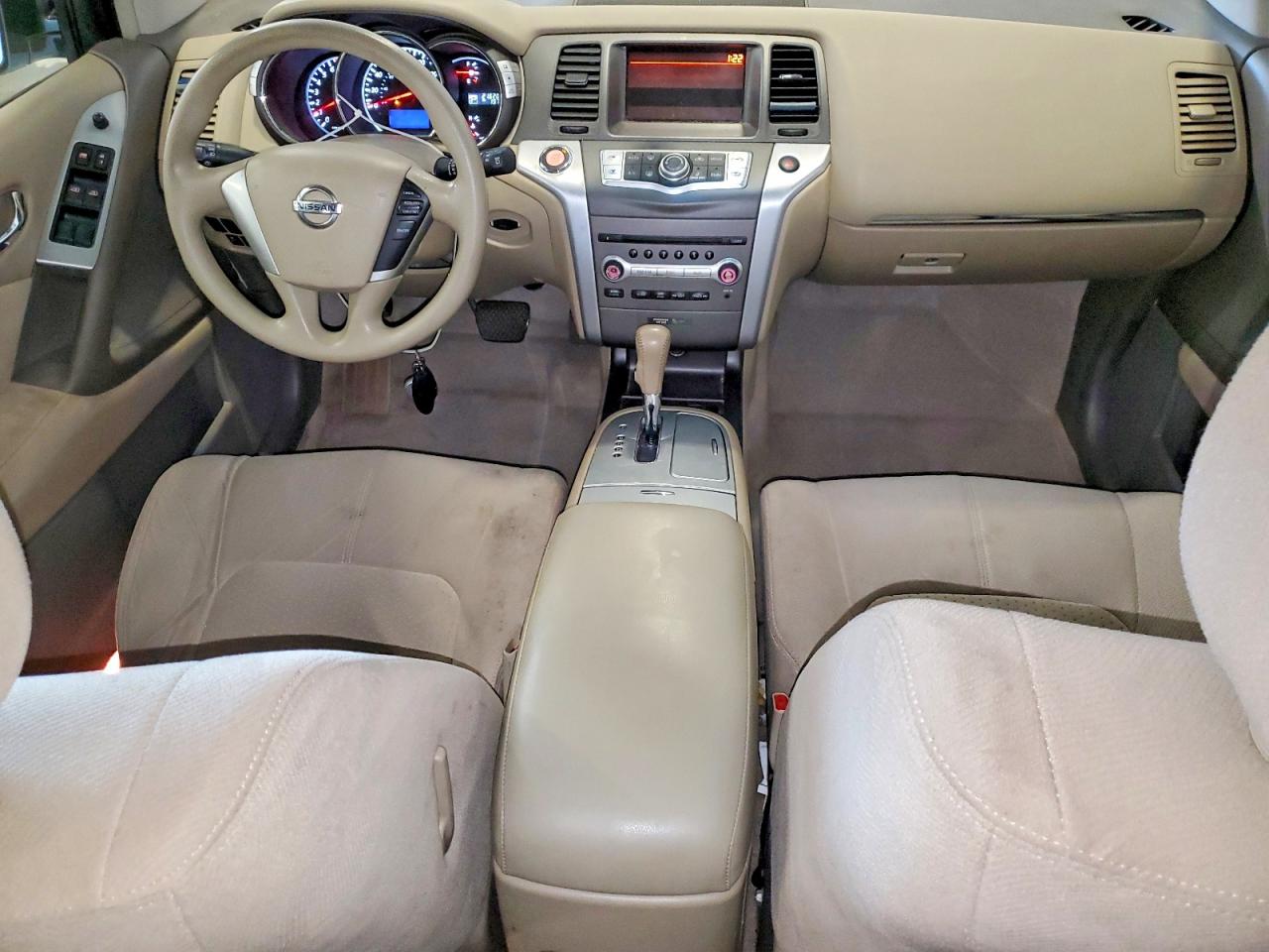2013 Nissan Murano S White vin: JN8AZ1MW1DW309045