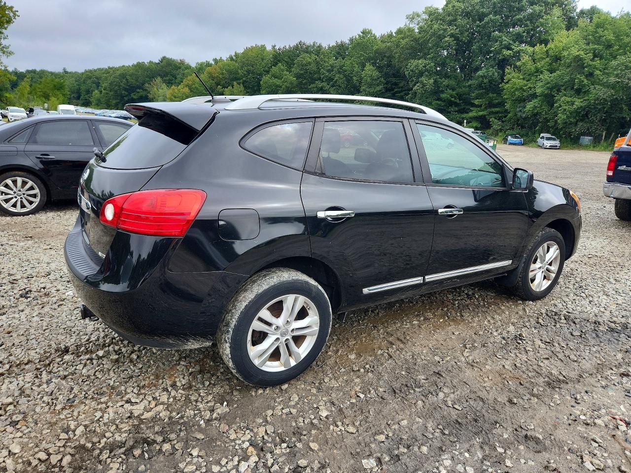 2015 Nissan Rogue Select S Black vin: JN8AS5MV1FW258622