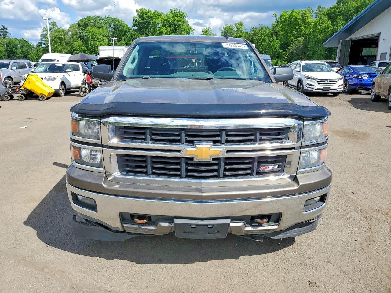 2014 Chevrolet Silverado K1500 Lt Brown vin: 1GCVKREHXEZ207484
