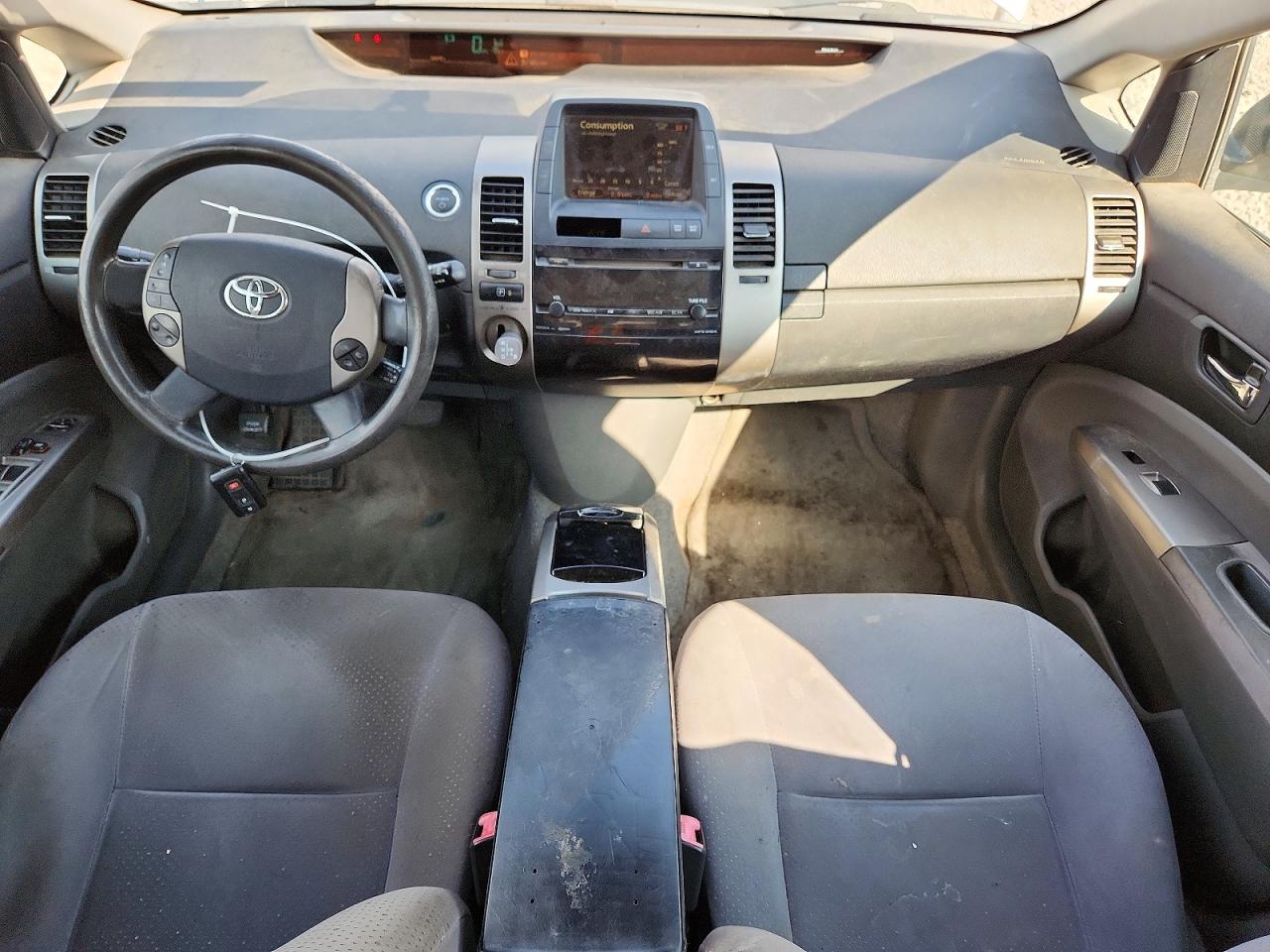 2007 Toyota Prius Base Blue vin: JTDKB20U877624759