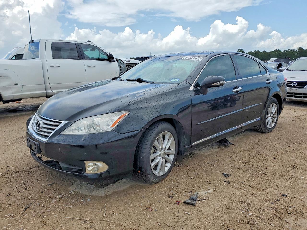 2011 Lexus Es 350 Black vin: JTHBK1EG0B2420975