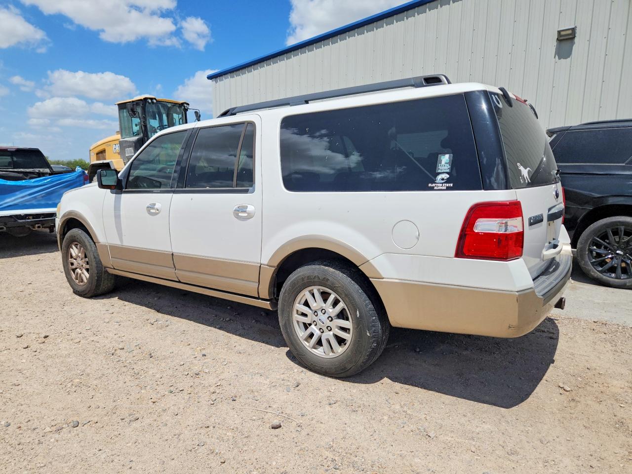 2013 Ford Expedition El Xlt White vin: 1FMJK1H58DEF26949