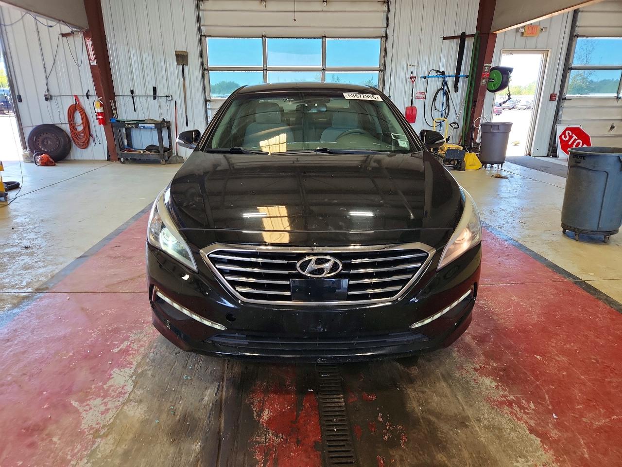 2015 Hyundai Sonata Sport Черный vin: 5NPE34AF5FH237540